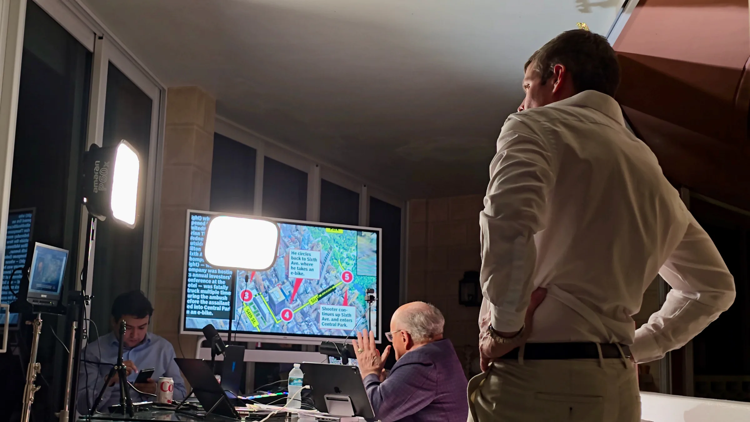 Behind the scenes of an America’s Mayor Live production